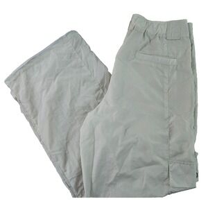YoungLA Pants Mens Large 32x31 Cargo Nylon Hiking Belted Outdoor Pockets Utility